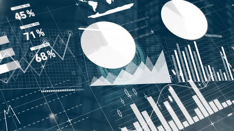 Digital Data Analytics and Visualization Concept