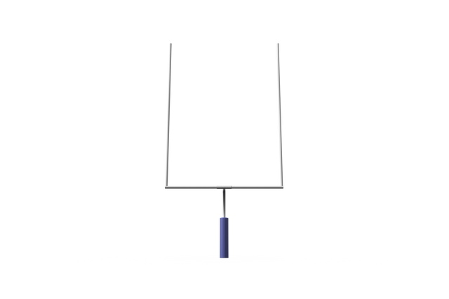 Transparent Vector Illustration of Football Goal Post Standing Alone - Download Free Stock Videos Pikwizard.com