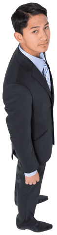 Transparent Portrait of Confident Young Businessman Standing - Download Free Stock Videos Pikwizard.com