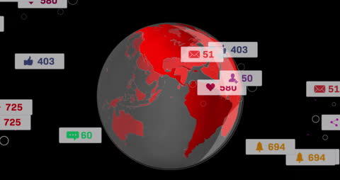 Global Connectivity in Social Media Networking Dynamics