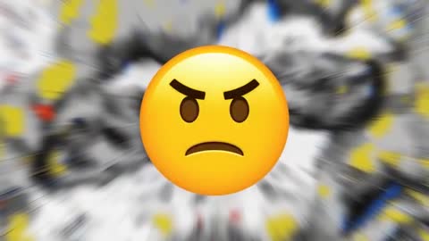 Exploding Emotion: Angry Emoji in Dynamic Burst