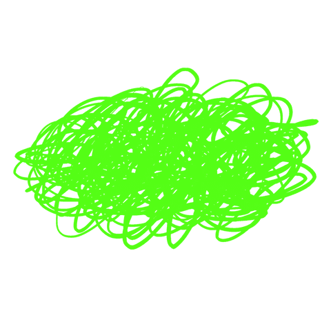 neon green scribbled doodle on transparent background for modern design - Download Free Stock Videos Pikwizard.com