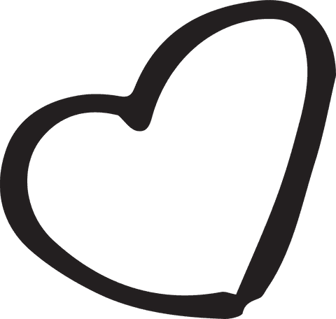 simple black heart shape illustration on transparent background - Download Free Stock Videos Pikwizard.com
