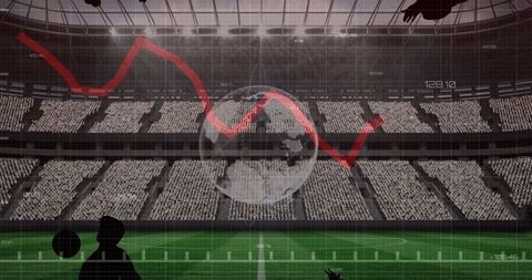 Dynamic Sports Data Visualization in Stadium Setting