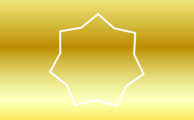 Geometric Transparent Star with Gradient Golden Background - Download Free Stock Videos Pikwizard.com