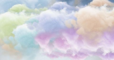 Colorful Dreamlike Clouds Atmosphere - Download Free Stock Images Pikwizard.com