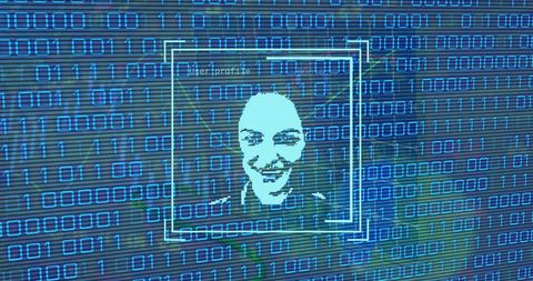 Digital Interface Display of User Profile - Download Free Stock Images Pikwizard.com