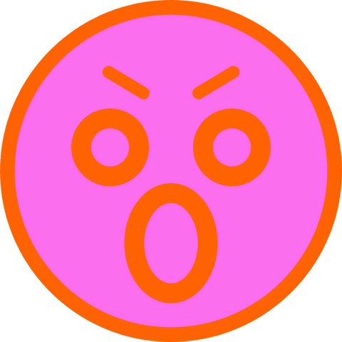 Surprised Emoji on Transparent Background in Pop Art Style - Download Free Stock Videos Pikwizard.com