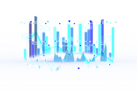 blue transparent stock market chart illustration on transparent background - Download Free Stock Videos Pikwizard.com