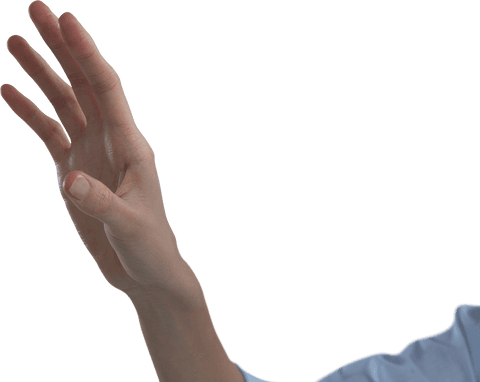 Transparent Touching Gesturing Invisible Hypothetical Screen - Download Free Stock Videos Pikwizard.com