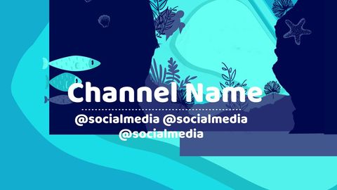 Ocean-Themed Template for Social Media Promotion - Download Free Stock Templates Pikwizard.com