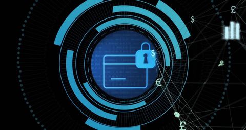 Secure Global Credit Card Network Concept Image - Download Free Stock Images Pikwizard.com