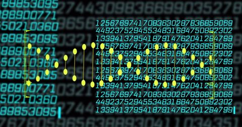 DNA Strand Merging with Digital Binary Code - Download Free Stock Images Pikwizard.com