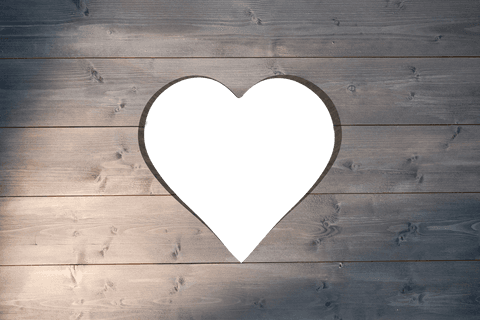 heart shape cutout in wood with transparent background - Download Free Stock Videos Pikwizard.com