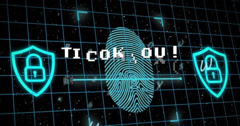 Cybersecurity Thank You Message with Digital Interface Design - Download Free Stock Images Pikwizard.com