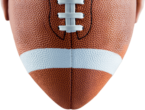 transparent american football ball nose facing close-up - Download Free Stock Videos Pikwizard.com