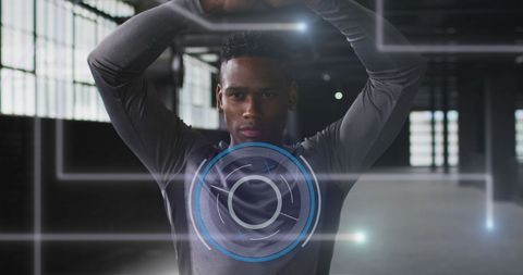 Futuristic Sports Performance Tracking in Gym