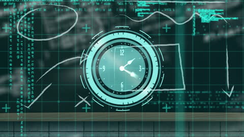 Accelerated Digital Time Concept with Rapid Data Flow