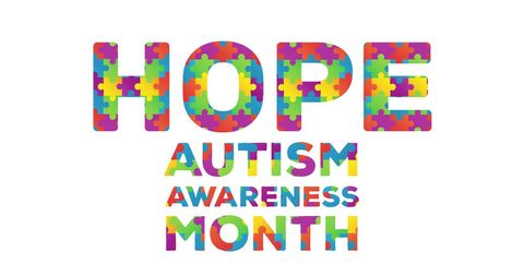 Colorful Puzzle Style Autism Awareness Month Banner - Download Free Stock Images Pikwizard.com