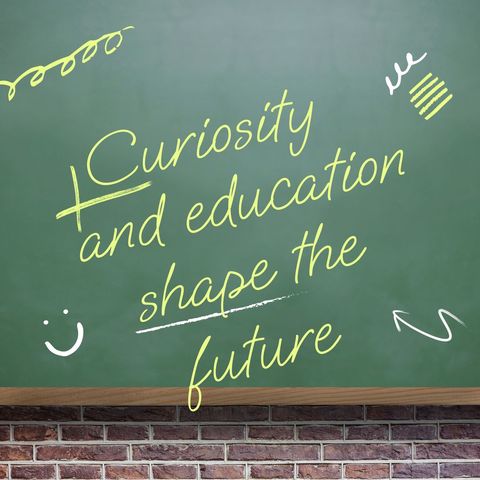 inspirational chalkboard quote on education for classrooms - Download Free Stock Templates Pikwizard.com