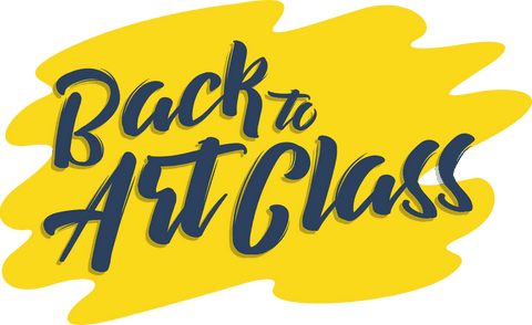 back to art class creative typography on transparent background - Download Free Stock Videos Pikwizard.com