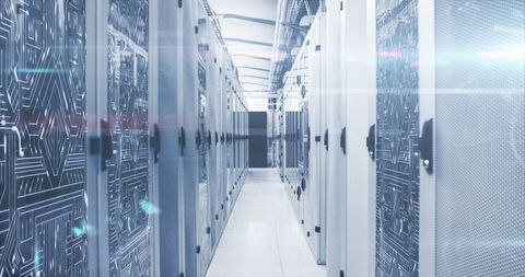 Advanced Data Centers with Futuristic Design - Download Free Stock Images Pikwizard.com
