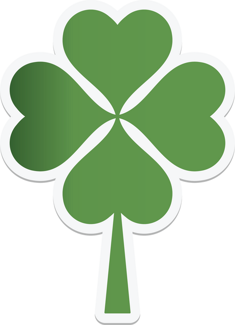 Four Leaf Clover Symbol with Transparent Background for Nature and Luck Concepts - Download Free Stock Videos Pikwizard.com