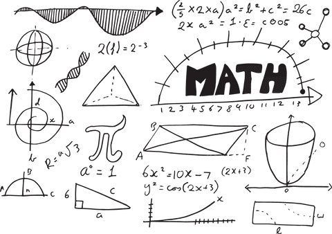 transparent math equations geometry graphics for educational design - Download Free Stock Videos Pikwizard.com