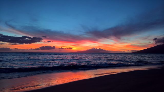 Beach dawn dusk evening - Download Free Stock Photos Pikwizard.com