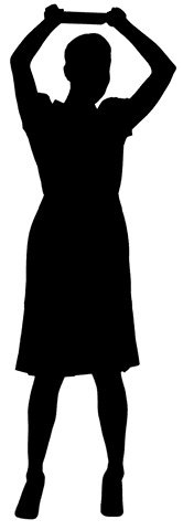silhouette of woman holding tablet offers versatility in design, useful for marketing materials, educational purposes, or tech-related presentations. it highlights human interaction with technology. the transparent background allows seamless integration into various projects such as app designs and web elements, maintaining focus on digital innovation.