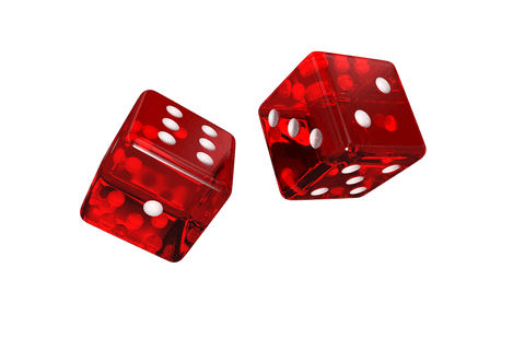 floating red dice background with transparent design concept - Download Free Stock Videos Pikwizard.com