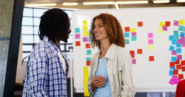 Diverse coworkers brainstorming in creative office setting - Download Free Stock Images Pikwizard.com