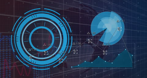Abstract Digital Data Processing Over Globe