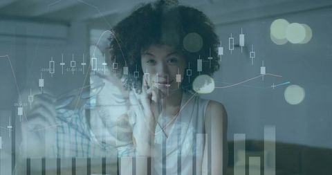 Business Pioneers Evaluating Financial Stats with Strategy