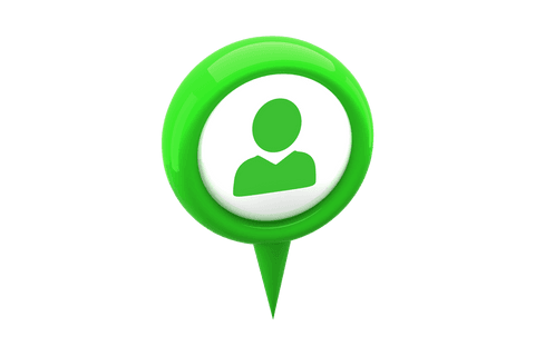 Green Map Pin with Person Symbol on Transparent Background - Download Free Stock Videos Pikwizard.com