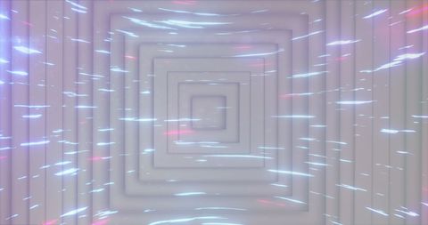 Futuristic Light Trails in Digital Tunnel - Download Free Stock Images Pikwizard.com