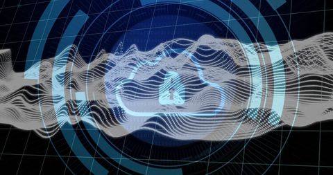 Cybersecurity Concept with Digital Cloud and Padlock Icon - Download Free Stock Images Pikwizard.com