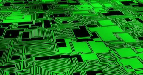 digital circuit board abstract in vivid green - Download Free Stock Images Pikwizard.com