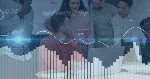 Financial Data Processing with Diverse Team Collaboration in Office