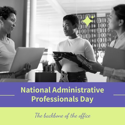 Celebrating Administrative Professionals in Modern Workplace - Download Free Stock Templates Pikwizard.com