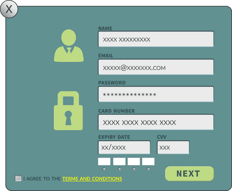 transparent digital interface with security elements - Download Free Stock Videos Pikwizard.com