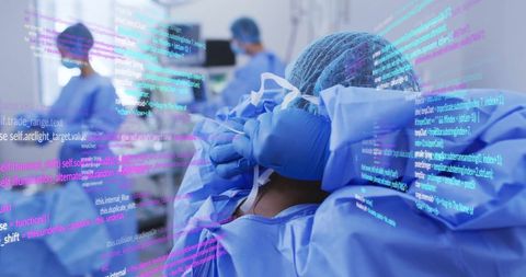 Surgeons Integrating Data in Live Operation for Advanced Patient Care - Download Free Stock Images Pikwizard.com