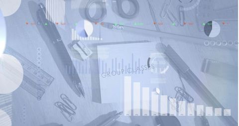 Educational Growth Infographic with School Supplies