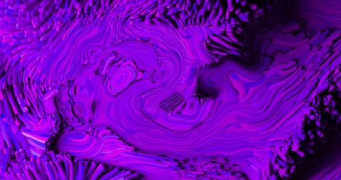 Abstract flowing purple texture with liquid effect