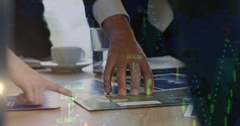 Business Professionals Analyzing Financial Documents in Office - Download Free Stock Images Pikwizard.com