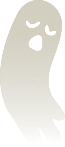yawning ghost silhouette floating over transparent background - Download Free Stock Videos Pikwizard.com