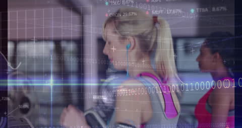 Digital Data Integration with Gym Workout Concept