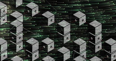 Digital Network and Data Movement Concept Art - Download Free Stock Images Pikwizard.com