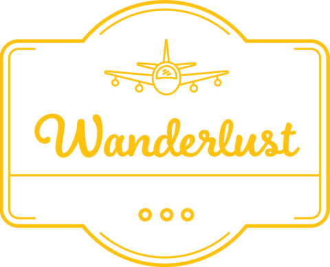 Transparent Wanderlust Badge with Airplane Icon Design - Download Free Stock Videos Pikwizard.com