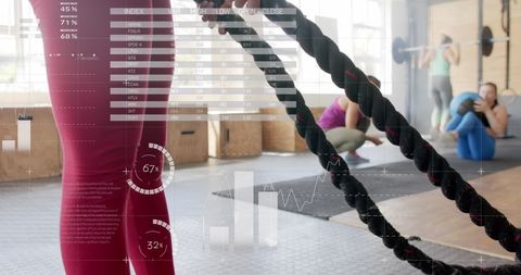 Diverse Women Cross Training with Data Interface Overlay